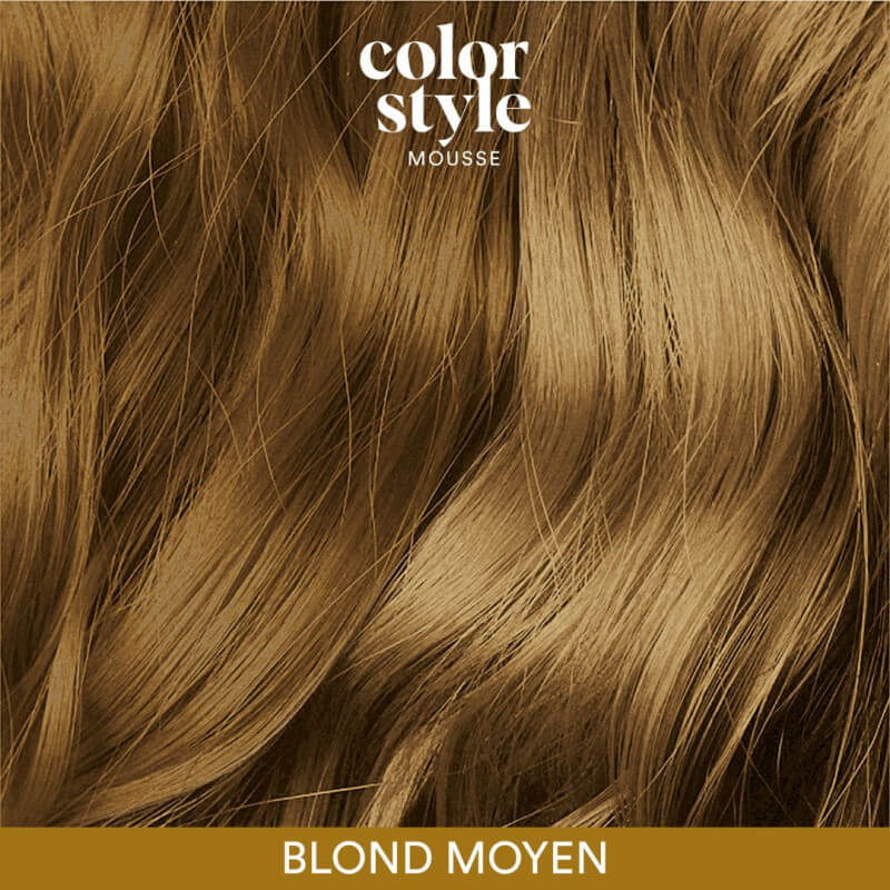 Mousse Colorante Blond Moyen Color Style Mousse Indola Vegan 200ml