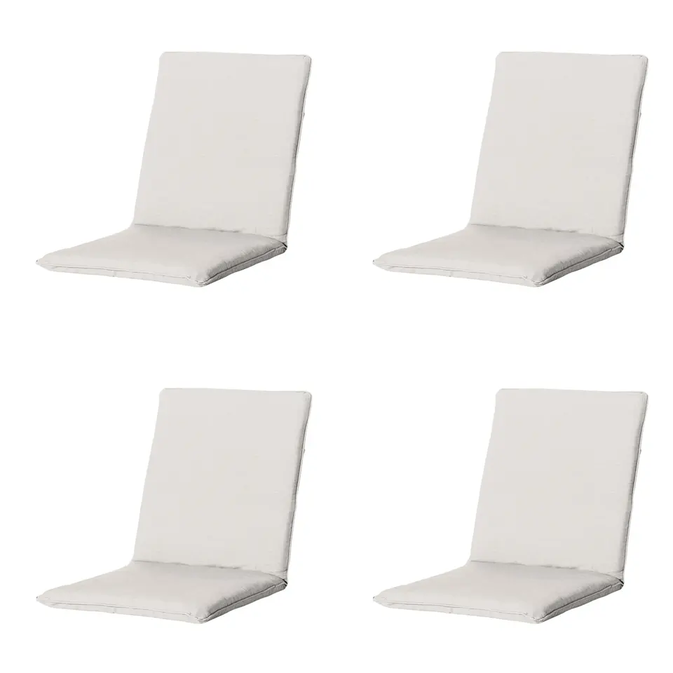 Madison - Stapelstoelkussen Napels sand - Ca. 97x49 cm - Set van 4