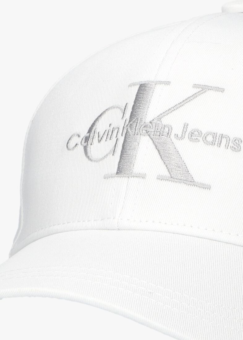 CALVIN KLEIN witte calvin klein pet monogram cap