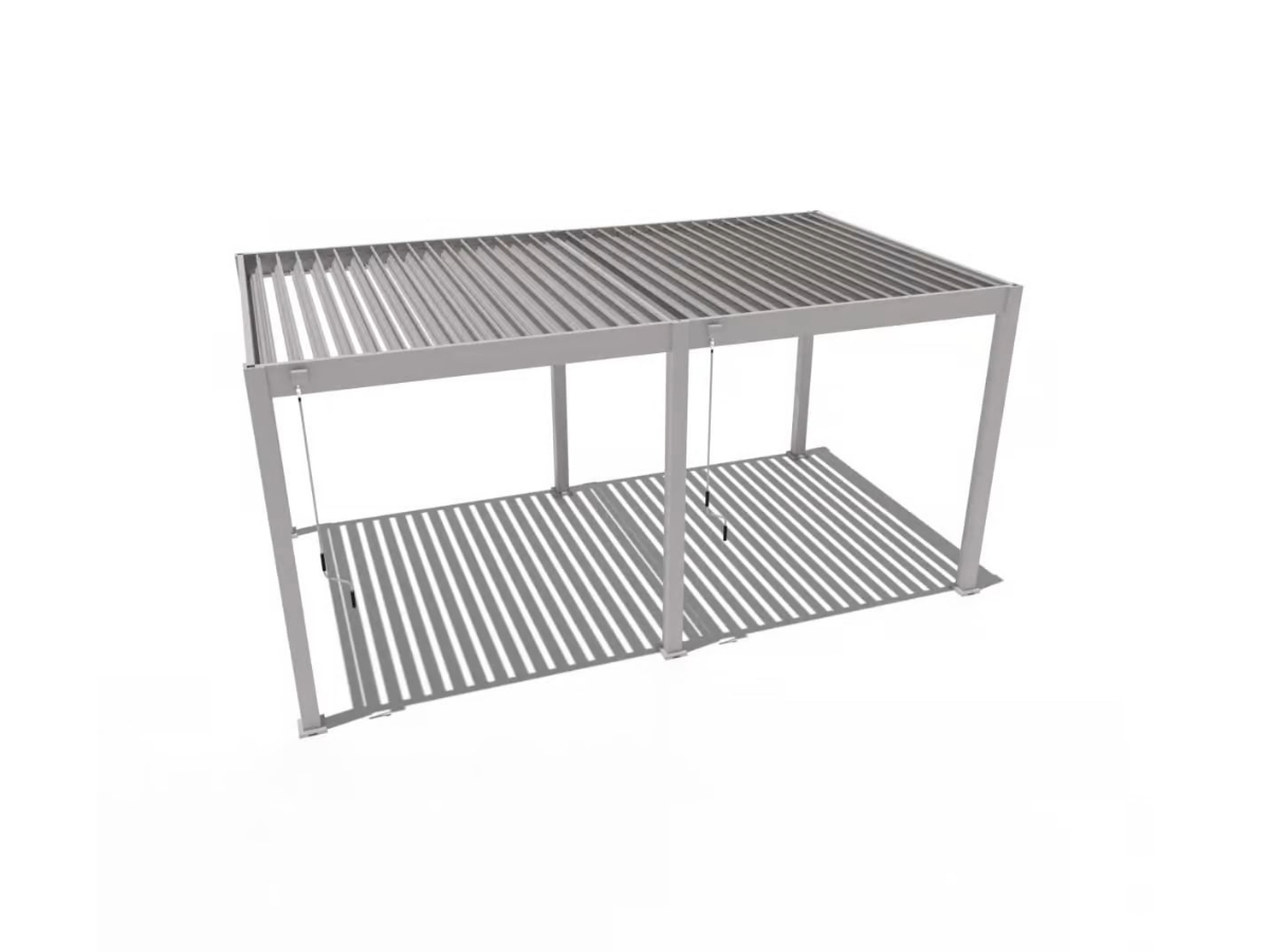 Orion Comfort 300 x 530 cm terrasoverkapping - Light Grey