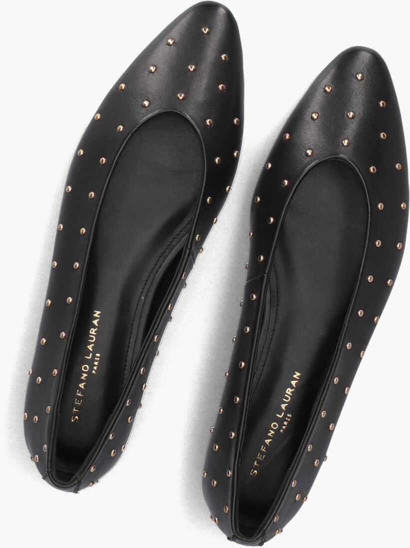 zwarte stefano lauran ballerina's x1417
