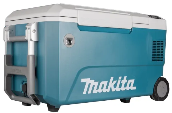 Makita CW002GZ01, Blå, Hvid, LED, 2 hjul, Sort, 50 L, -18 - 60 °C