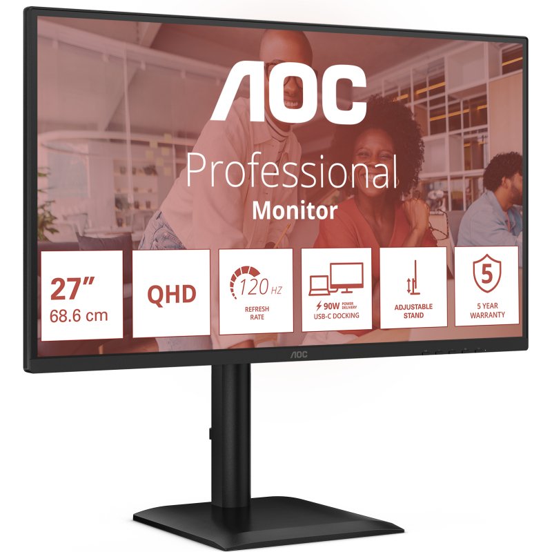 AOC E4 Q27E4CV écran plat de PC 68,6 cm (27