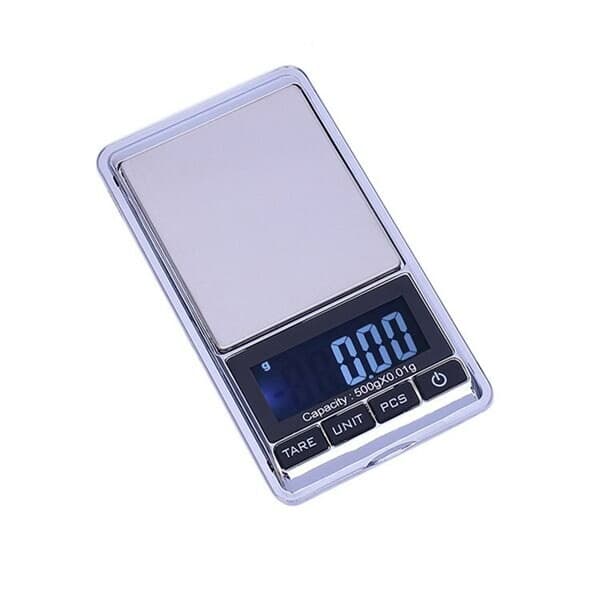 Digital mini-vægt / brevvægt med LCD-display og høj præcision
