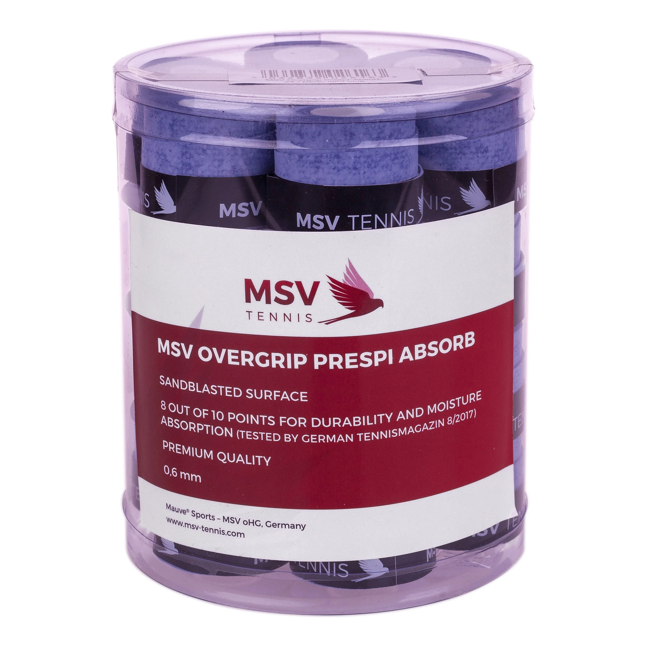 MSV Overgrip Prespi Pack De 24 - Bleu Clair
