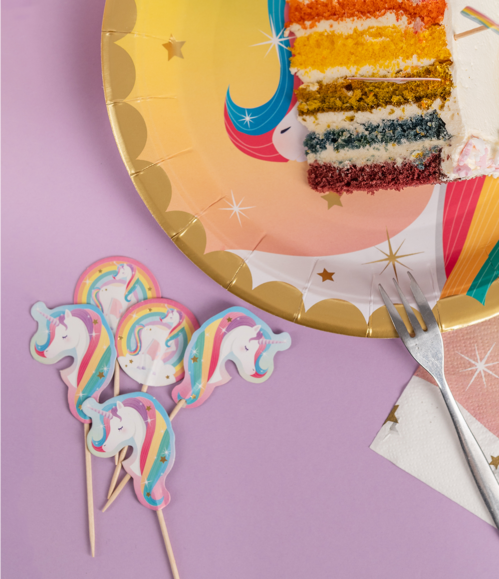 Unicorn Cocktailprikkers