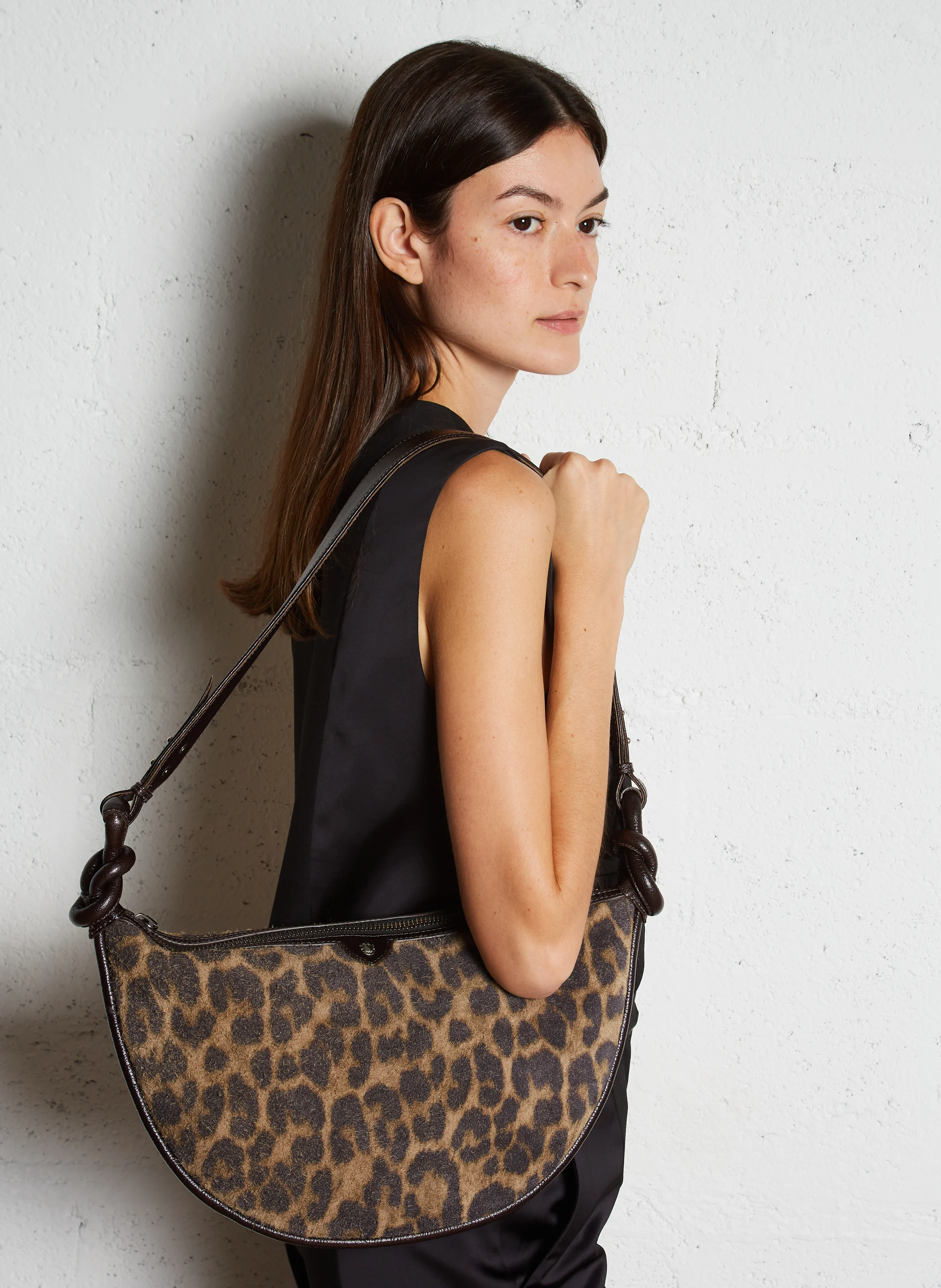 CHRIS - Sac épaule en cuir | Marron