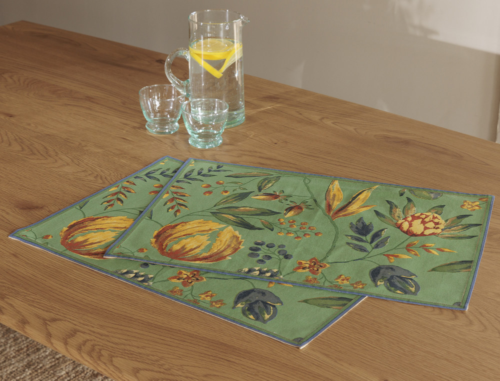 Lot de 2 sets de table-Avec délice