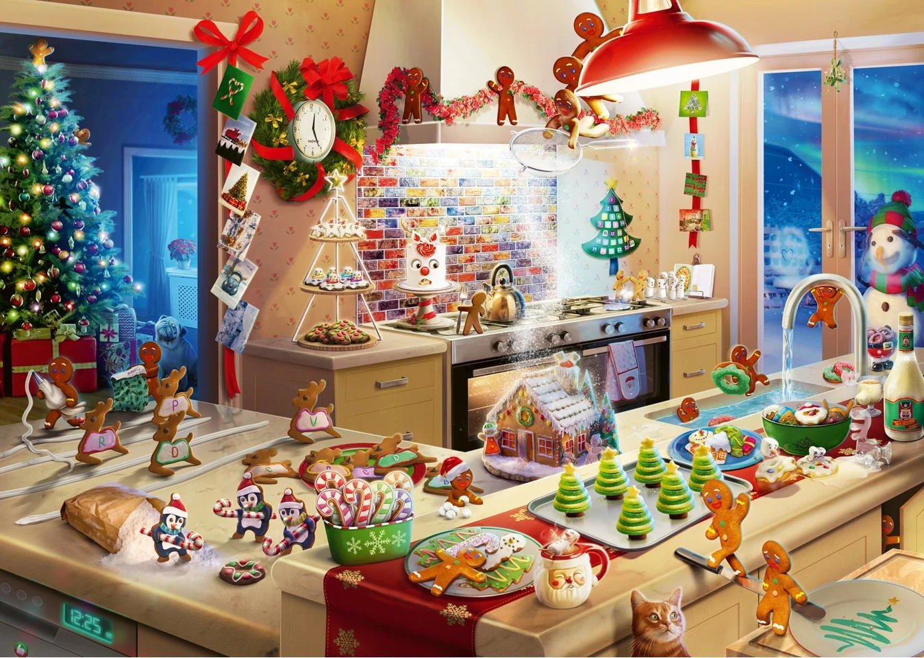 Ravensburger - Puslespil Merry Mischief 1000 brikker