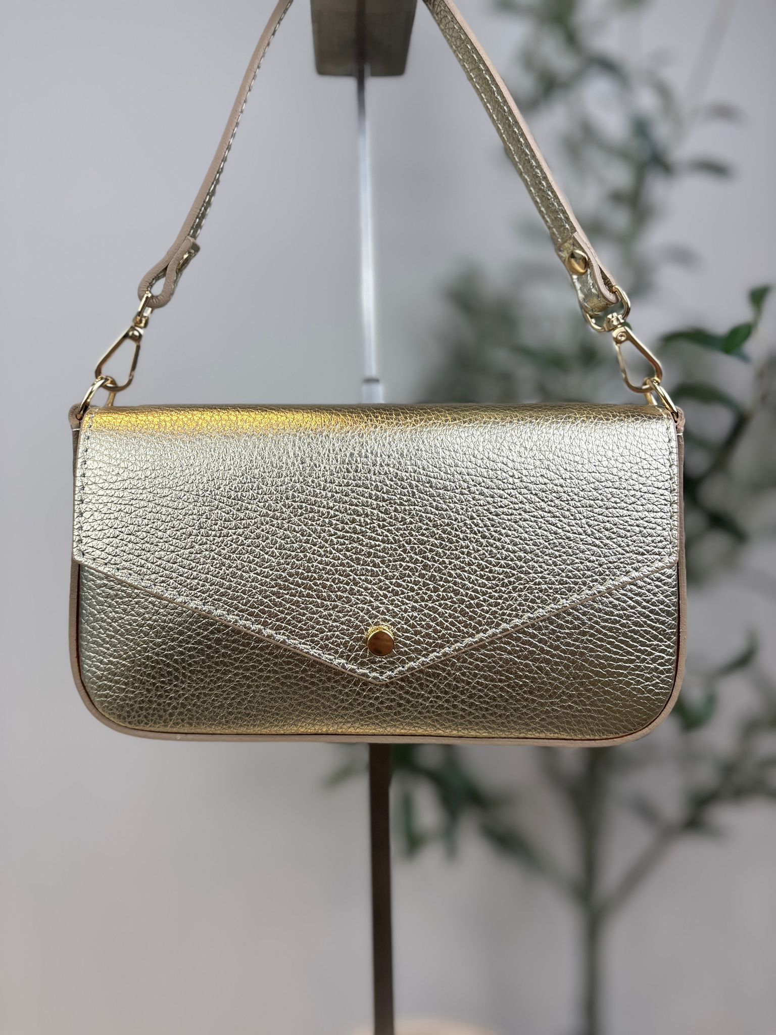 Brandy Handbag - Goud