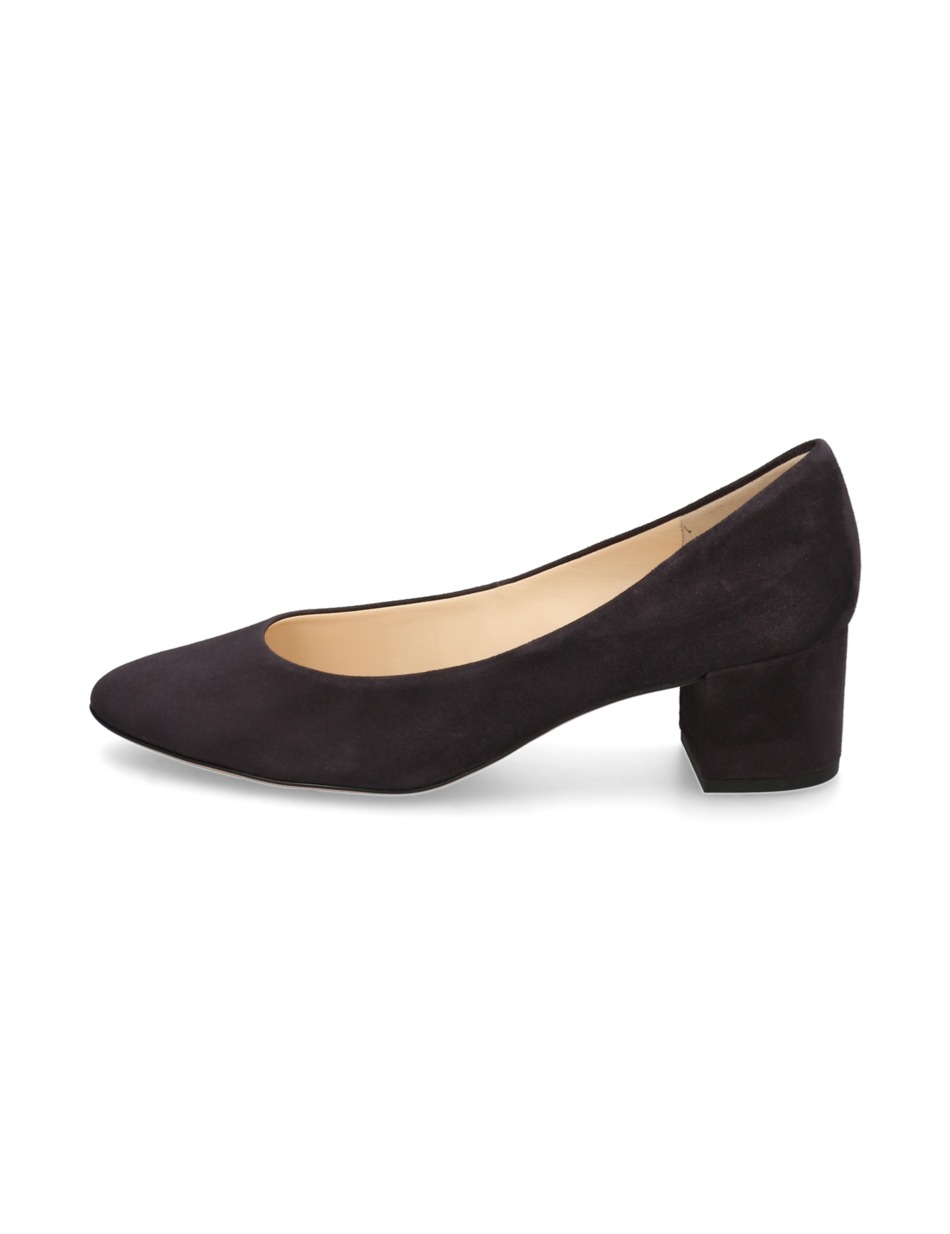 Veloursleder Pumps