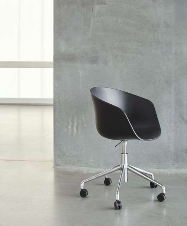 Hay AAC52 bureaustoel aluminium onderstel Slate Blue
