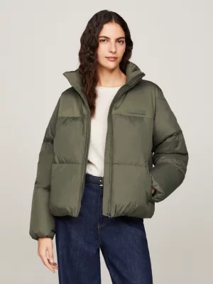 Jaqueta puffer reciclada Relaxed New York