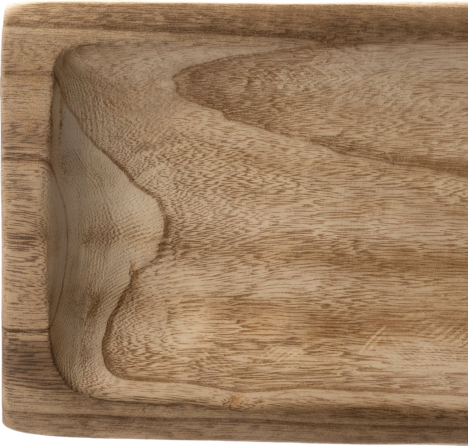 Intratuin decoratieschaal Jiri bruin 55,5 x 27 x 8 cm