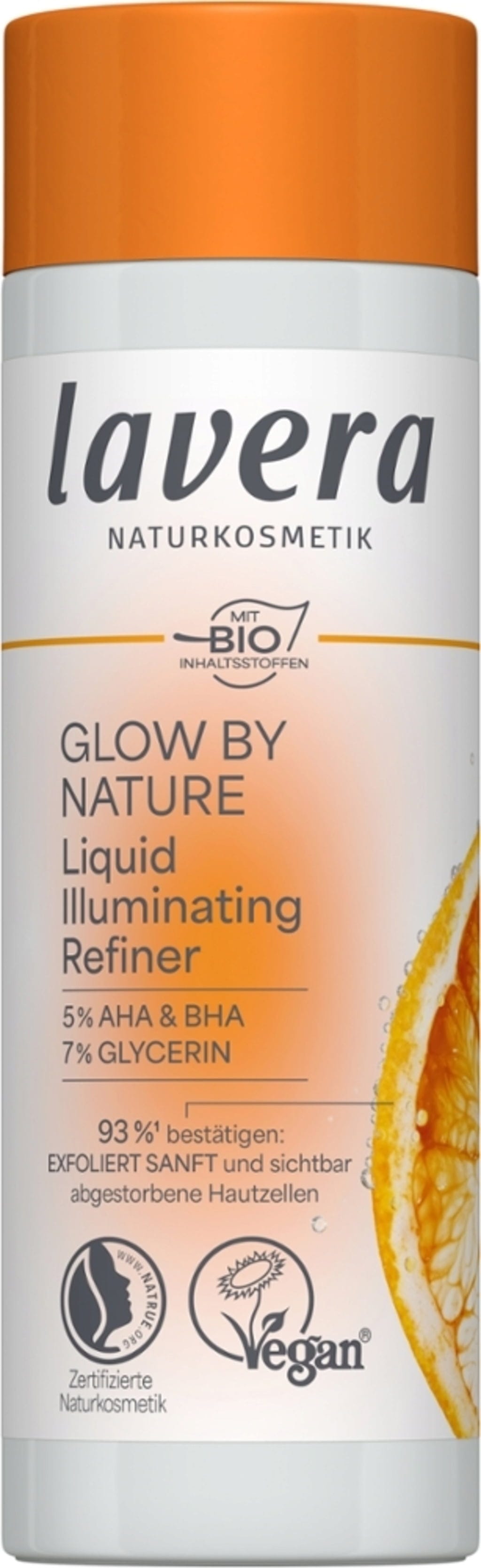 lavera  Glow By Nature Liquid Illuminating Refiner, 100 ml