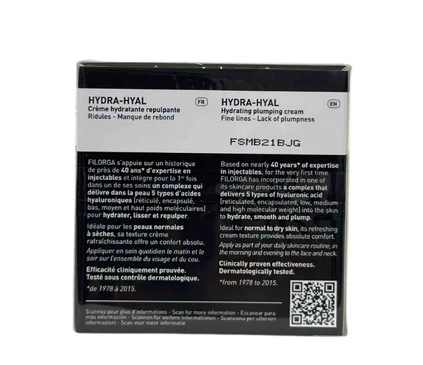 FILORGA Hydra-Hyal Hydrating plumping cream
