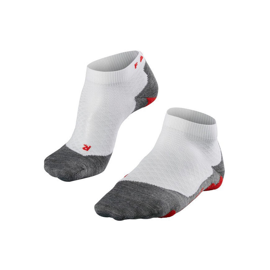Falke RU5 Race Short Chaussettes De Running Femmes - Blanc , Gris