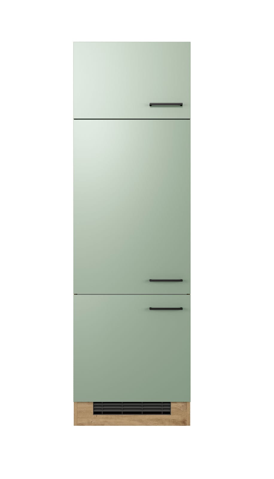 Geräteumbauschrank Cara Schilfgrün/Artisan Eiche NB 60cm