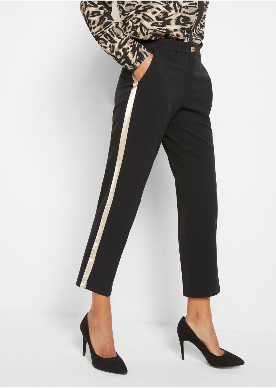 Pantalon extensible longueur cheville
