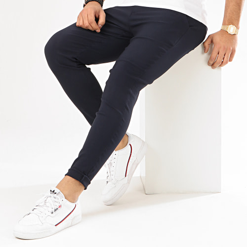 Pantalon Chino Bleu Marine
