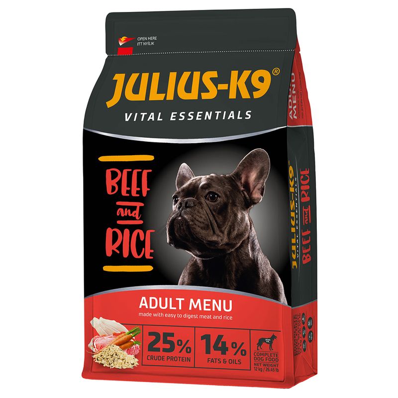 JULIUS-K9 High Premium Vital Essentials bœuf