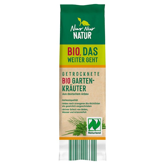 NUR NUR NATUR Bio-Kräuter 25 g, Gartenkräuter