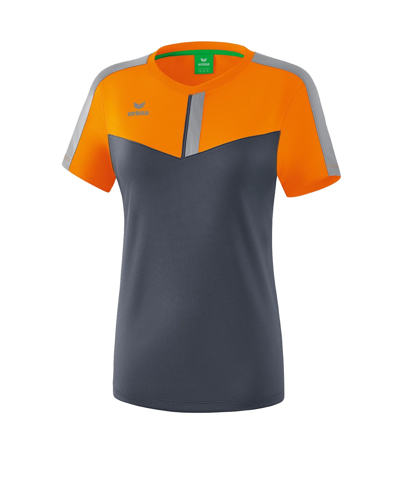 Erima Squad T-Shirt Damen Orange Grau