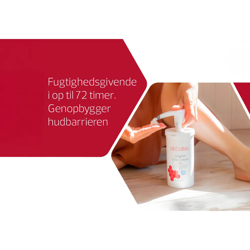 Decubal Original Clinic Cream m. Pumpe 38% - 475 g.