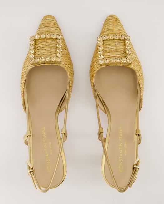 Konstantin Starke Stefi Slingpumps in Gold