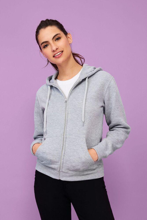 SOL'S 47900 - SEVEN WOMEN Veste Zippée Femme à Capuche Doublée