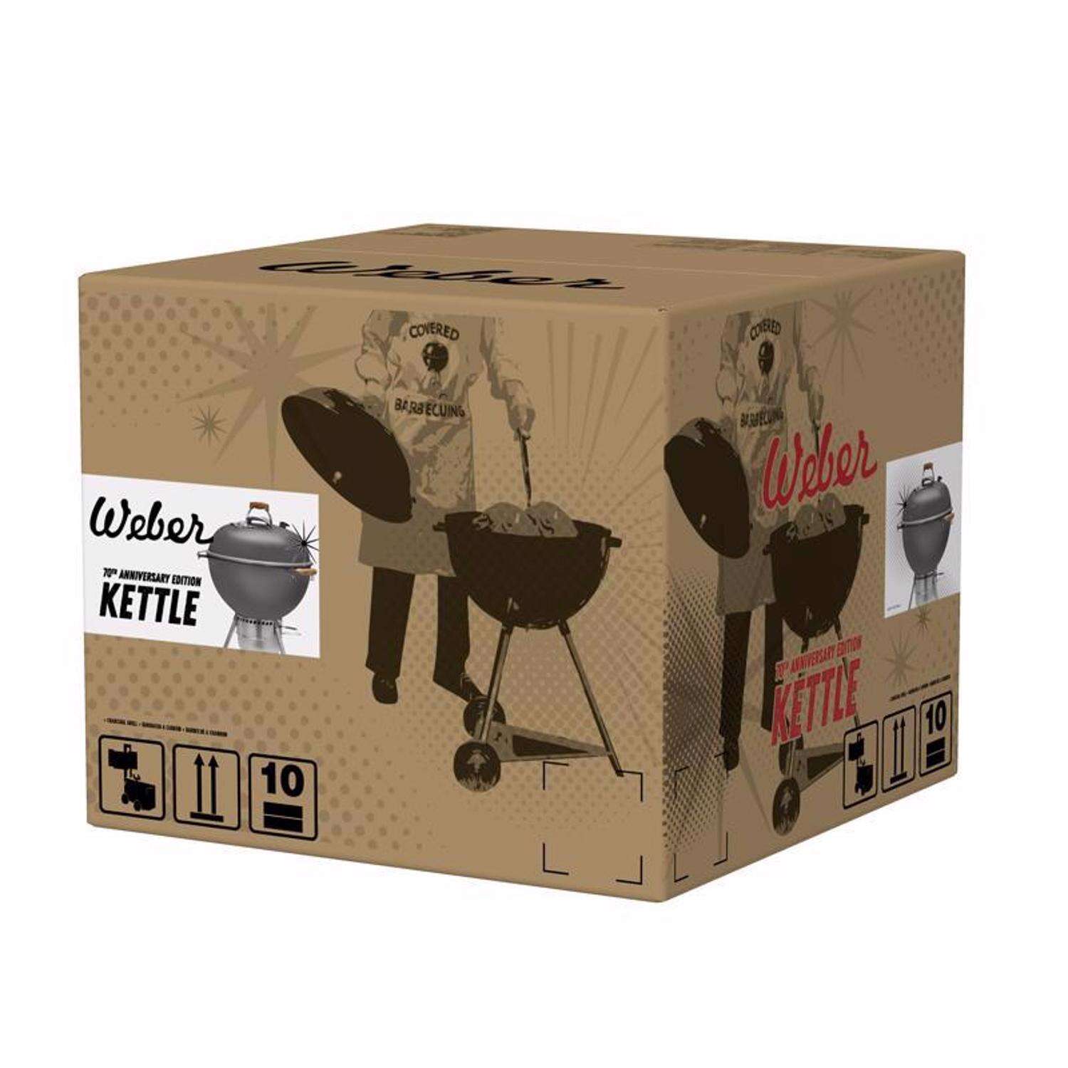 Weber 22 in. Kettle Charcoal Grill Hollywood Gray