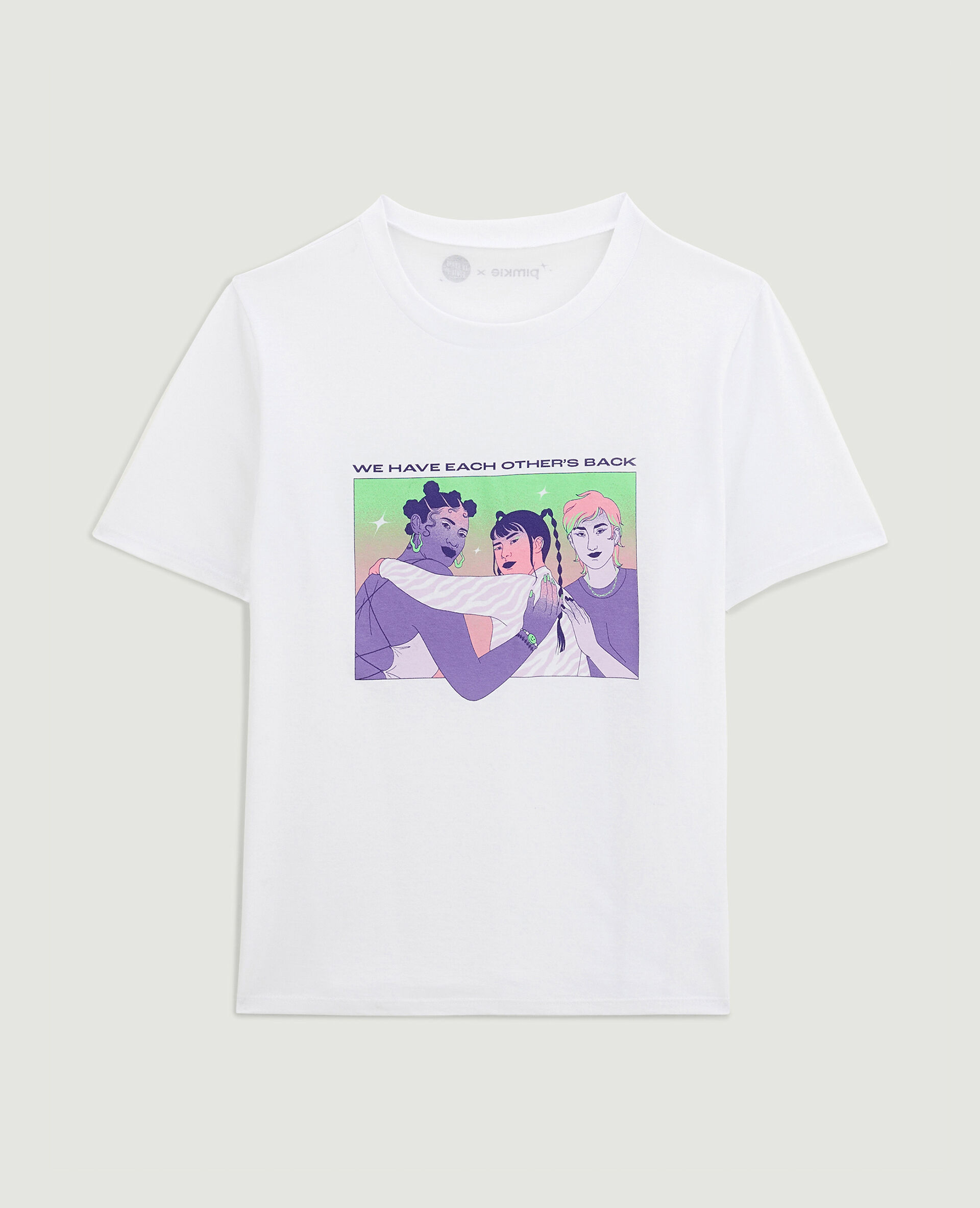 T-shirt pimkie X En avant toute(s) - Blanc