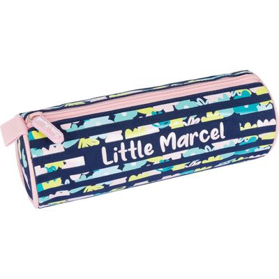 Trousse ronde Little Marcel - 1 compartiment - marine - Oberthur