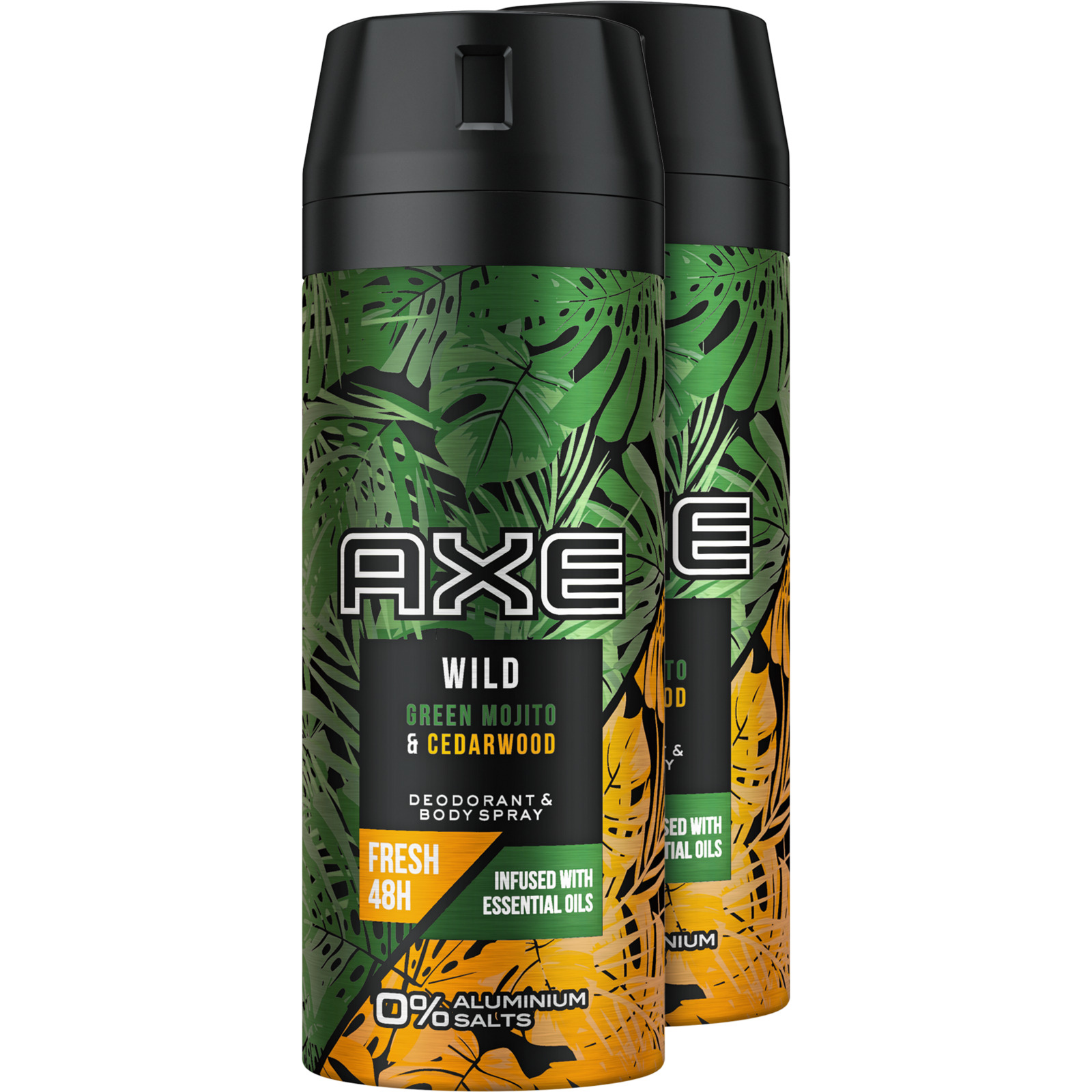 Axe Deo Aero Wild 2 x 150 ml
