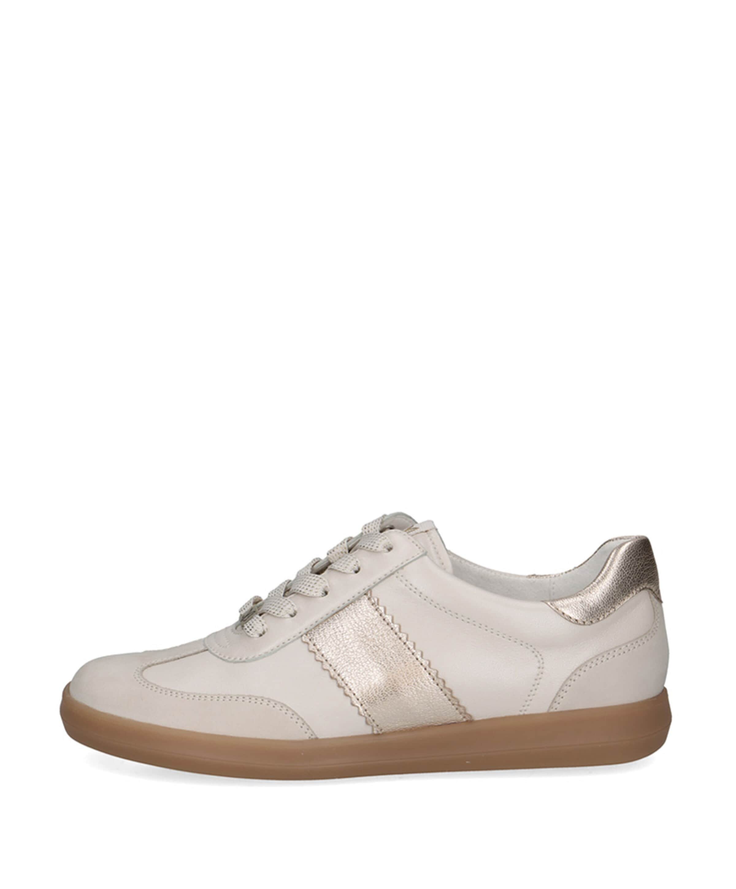 Caprice Women Lace-up dames sneakers beige