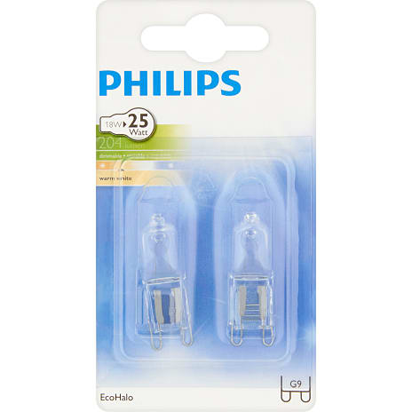 Philips Halogenpærer 18W - dæmpbar