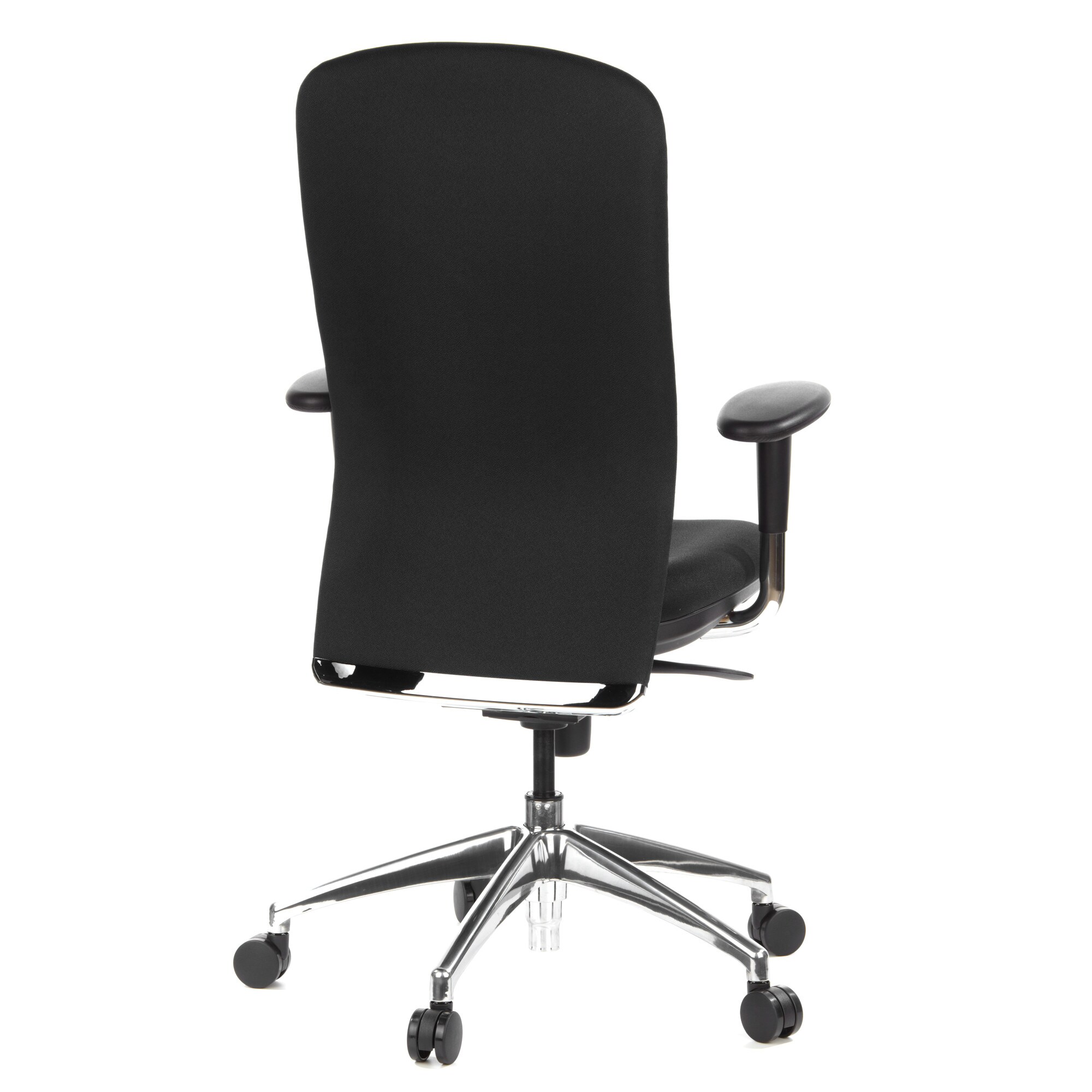 High End Bürostuhl HIGH-TEC Stoff mit Armlehnen (höhenverstellbar) hjh OFFICE