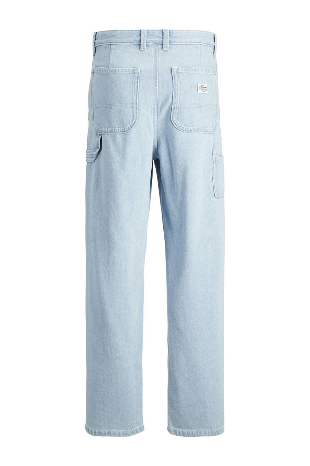 JACK & JONES loose fit jeans JJIALEX JJCARPENTER blue denim