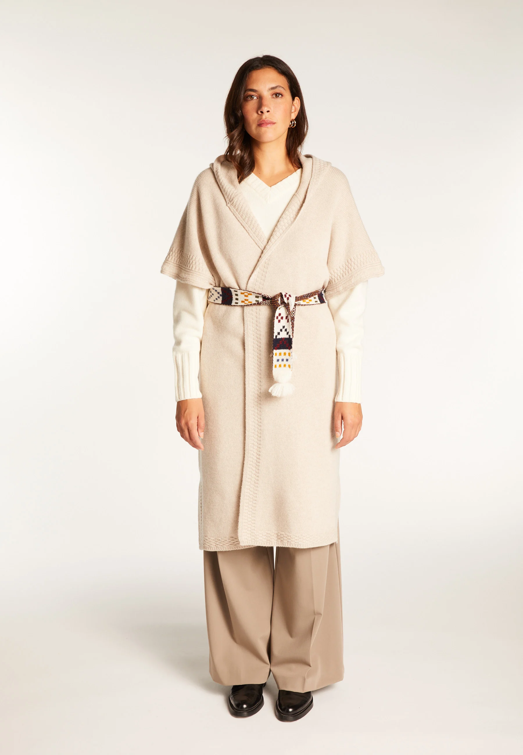 LYVIA - Ceinture en laine | Multicolore