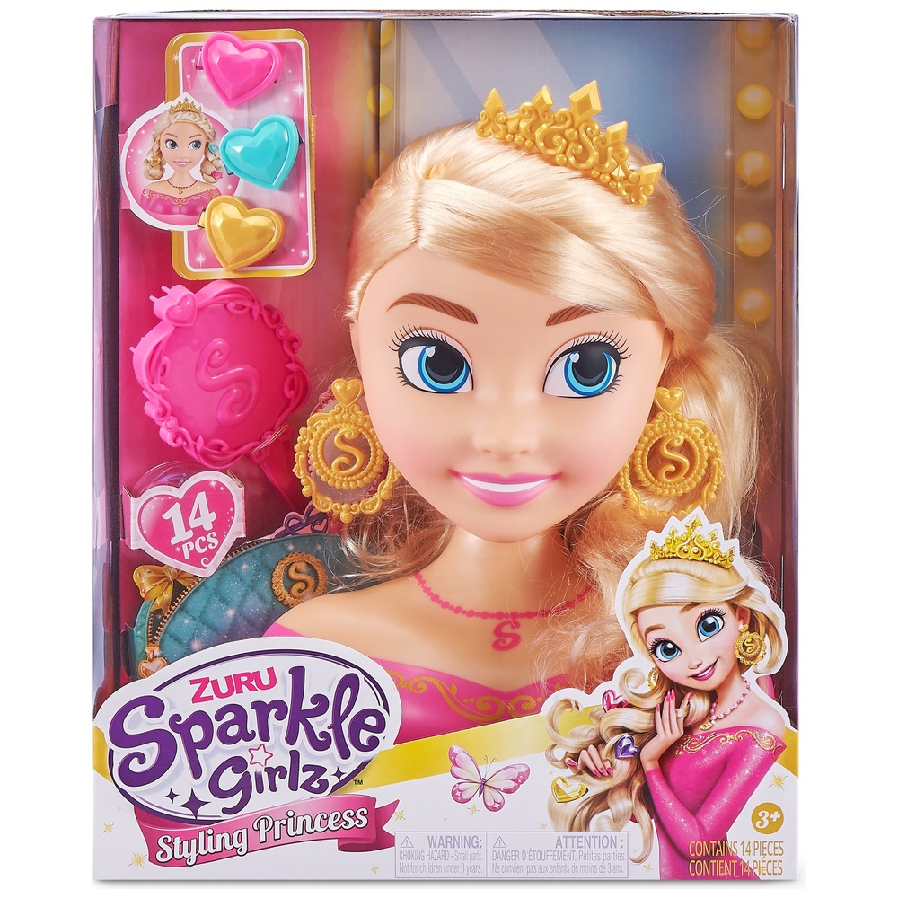 Sparkle Girlz Prinzessinnen-Haarstylingkopf von ZURU
