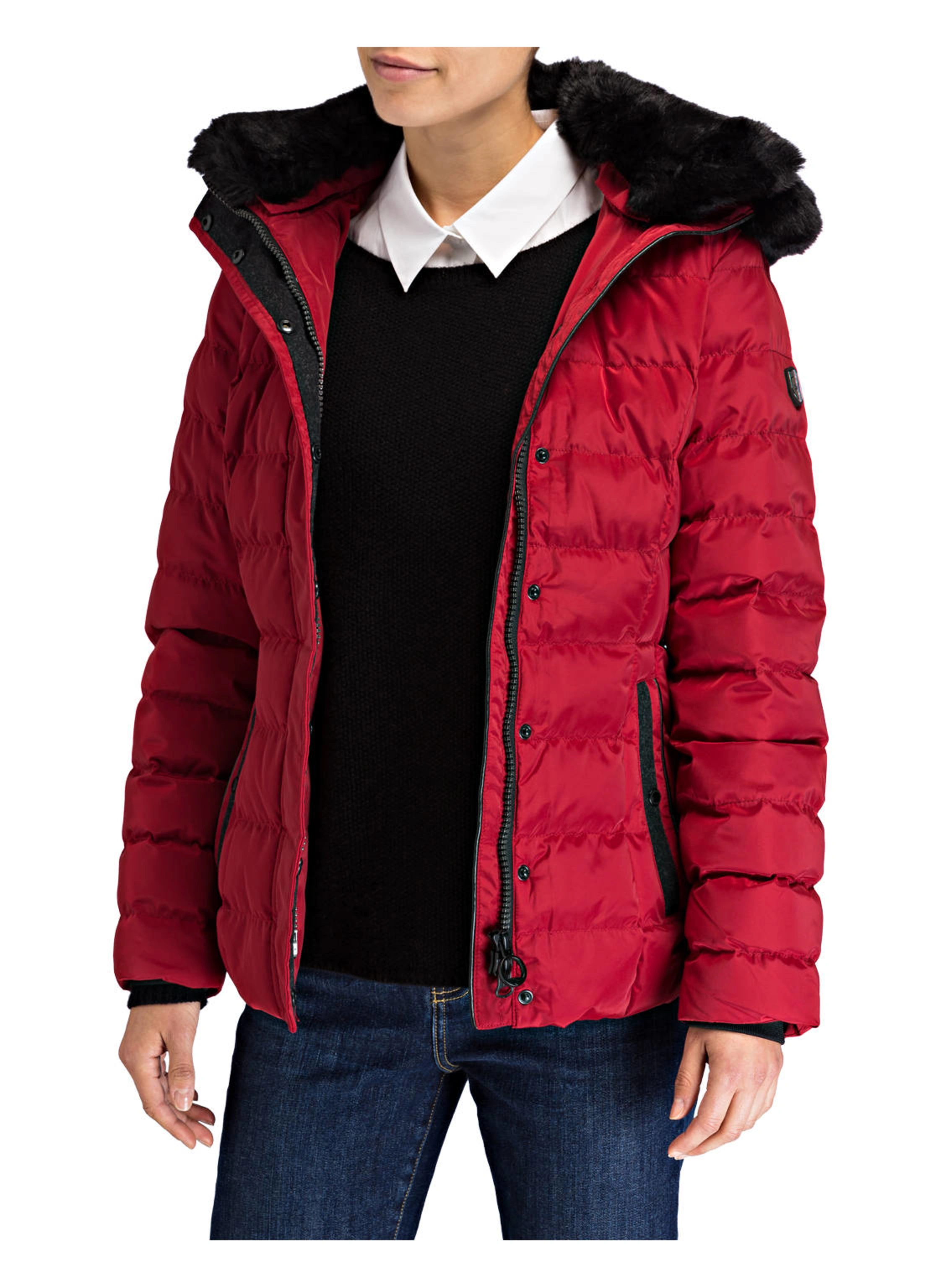 WELLENSTEYN Steppjacke SANTORIN SANT mit DUPONT™ SORONA®-Isolierung und abnehmbarem Kunstfell
