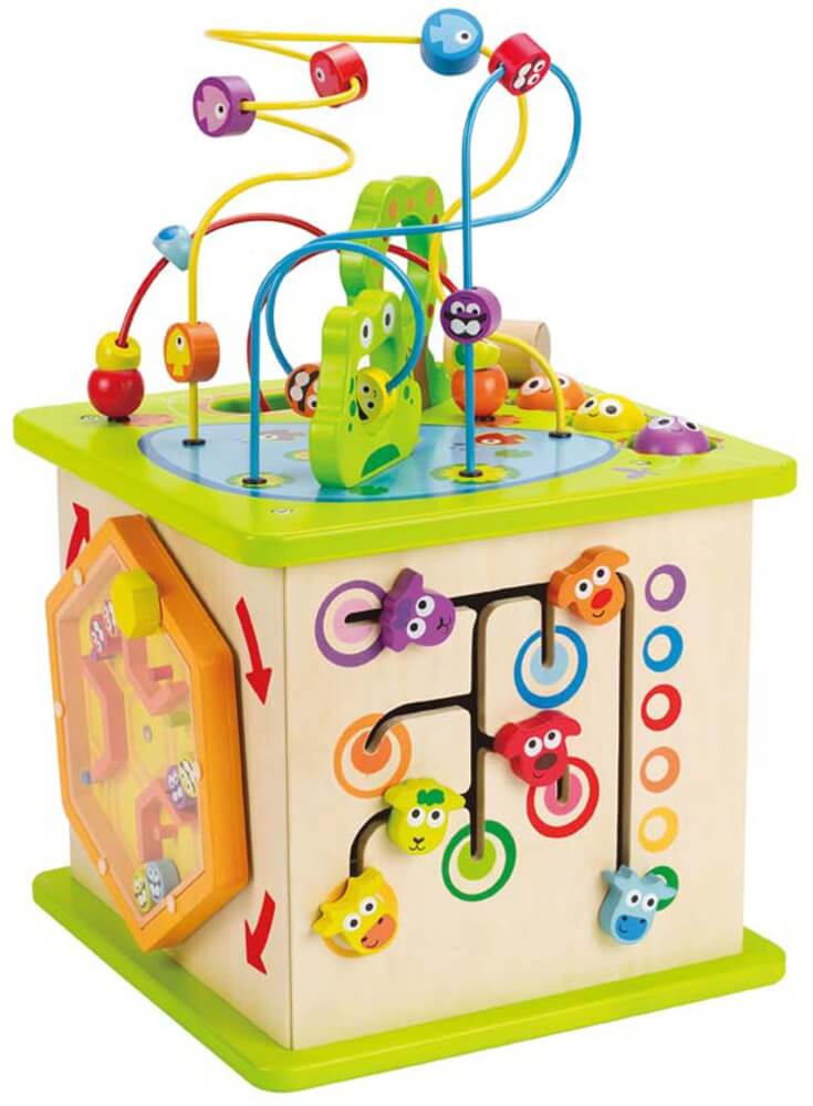 Hape Motorikwürfel Kleine Tierchen