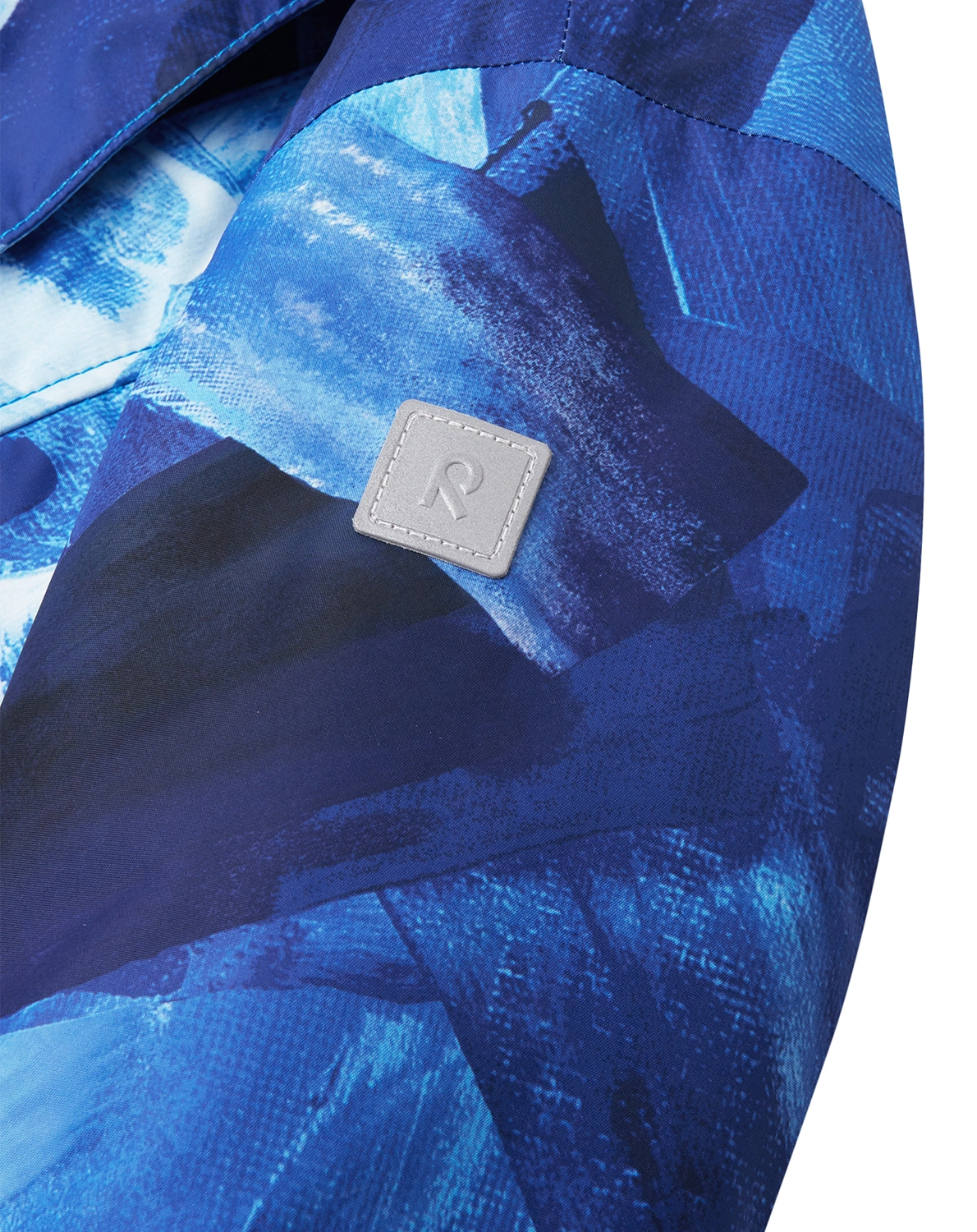 Winterjacke MUSKO mit Kunstfellbesatz in cool blue