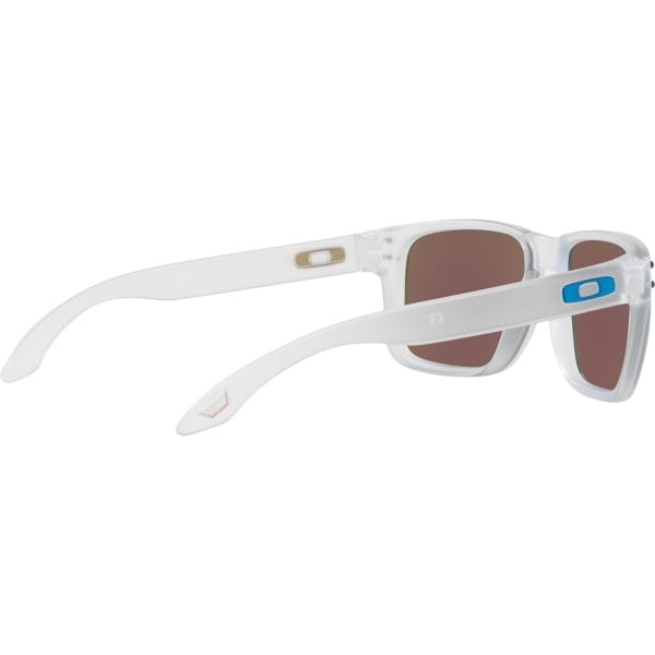 Lunette de soleil lifestyle OAKLEY HOLBROOK XS W/ PRIZM MATTE CLEAR W/ PRIZM SAPPHIRE