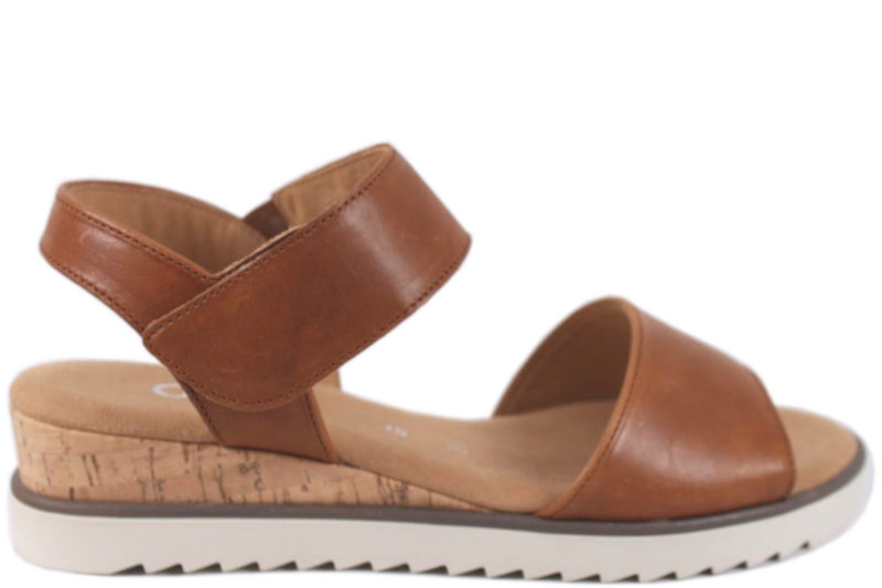 GABOR CAMEL GLAT LET SKINDSANDAL