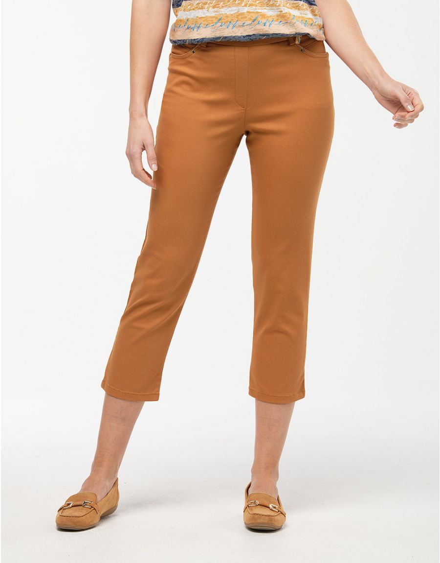 Jegging coton caramel
