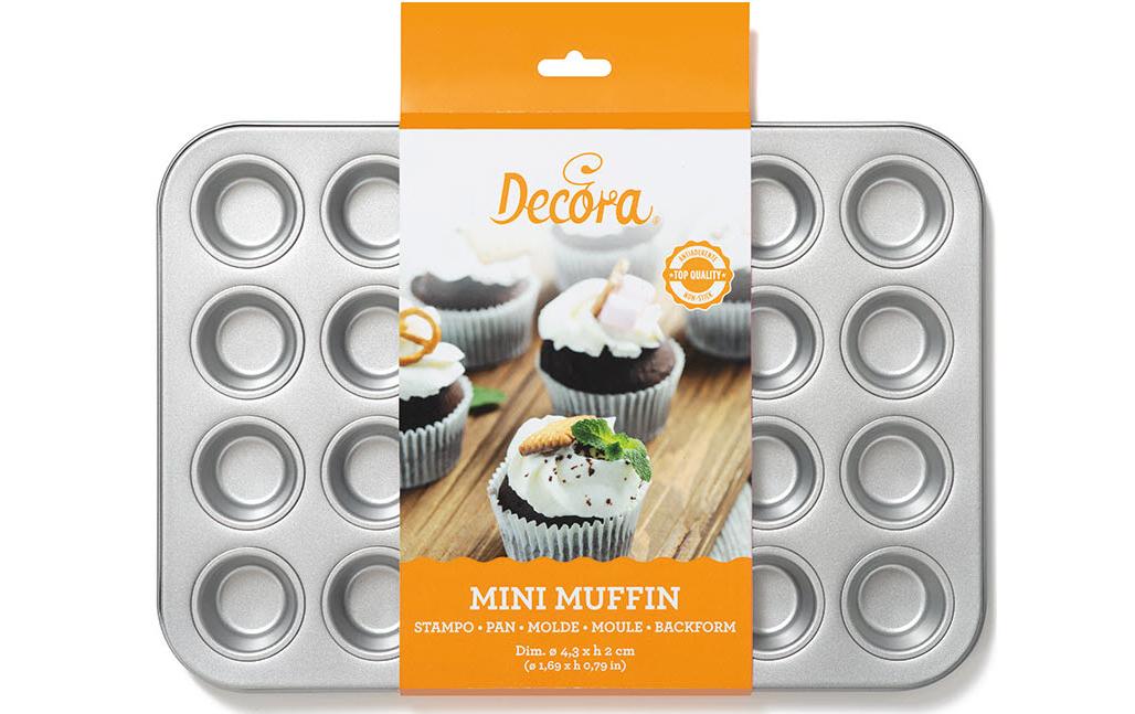 Mini Muffin Backform 24 MuldenBackform für Muffins