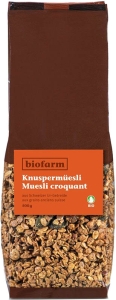 Biofarm Knuspermüesli aus Schweizer Urgetreide, 500 g
