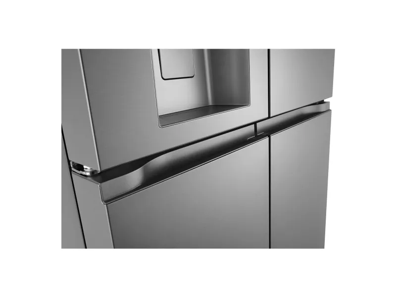 LG GML861PYPE - Køleskab/fryser - frans dør-bundfryser med vanddispenser, isdispenser - Wi-Fi - bredde: 83.5 cm - dybde: 73 cm - højde: 178.7 cm - 506 liter - Klasse E - prime-sølv