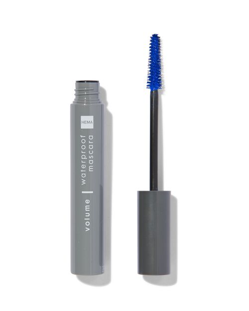 mascara volume waterproof bleu